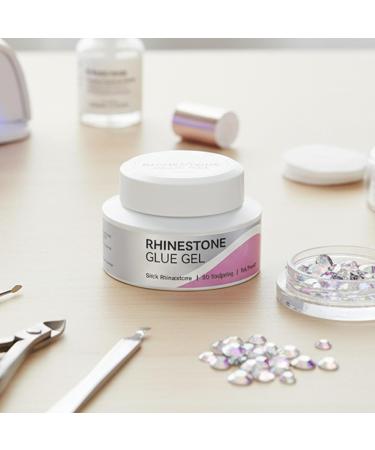 Rhinestone Gel Strong Adhesive Glue 30g Strong Craft Bond Premium Long-Lasting Nail Decoration Formula | Durable Fixing Gel for Jewelry Fabric Creations  - Buy Online on GoSupps.com