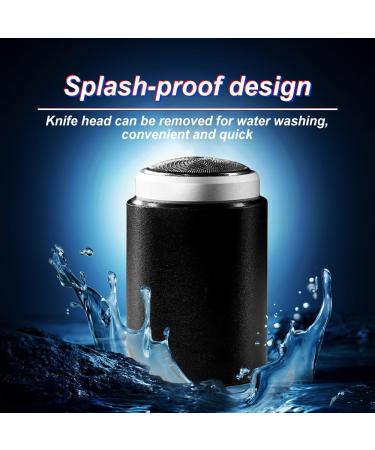 2024 Newest Mini Portable Electric Shaver Mini Electric Shaver One-Button Use Electric Razor for Men Portable Powerful Storm Razor for Men Women Travel Essentials (Shaver+1 Blades) - Buy Online on GoSupps.com