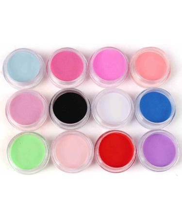 Warm Girl Acrylic Nail Kit Acrylic Powders Glitter Acrylic Liquid Nail Art Set Nail Form Nail Decorations Glue Brush Kits 2 - Buy Online on GoSupps.com