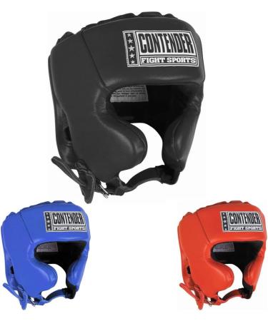 Contender Fight Sports Competition Headgear with Cheeks - Medium Black - Buy Online on GoSupps.com