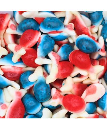 Jelly Filled Whales 550g Sweet Jar