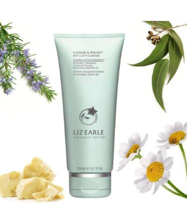 Liz Earle Cleanse And Polish Hot Cloth Cleanser Tube 200ml Plus 2 Pure Cotton Cloths A Moisturiser And Gentle Exfoliator For Instant Nourish Beautiful Skin - Buy Online on GoSupps.com