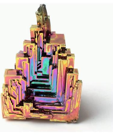 Natural Crystal Rough 1 Piece Rainbow Bismuth Metal Specimen Colorful Cluster Home DecorStones (Color : 31-40g) (Color : 51-60g) - Buy Online on GoSupps.com