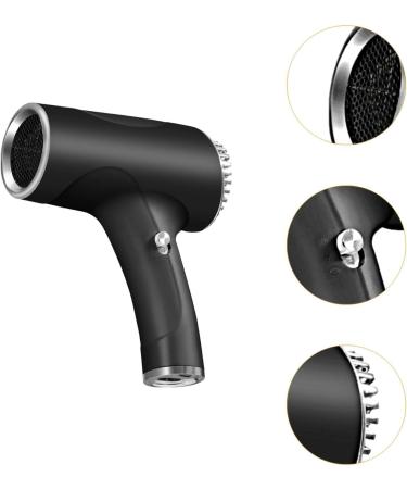 Generic Portable Hair Dryer Blow Dryer Elegant Lightweight Low Noise Fast Drying Hair Care Dryer Hairdryer for Hotel Dorm Black - Buy Online on GoSupps.com