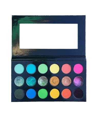 SZDYM 18 color eyeshadow palette vegan eye shadow with special colors eyeshadow cosmetic Matte duochrome eyeshadow (make up-2)