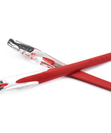 SOODASE Rubber Transparent Replacement Frame Legs for Oakley Crosslink Sweep/Switch Glasses - Red | International Shipping Available - Buy Online on GoSupps.com