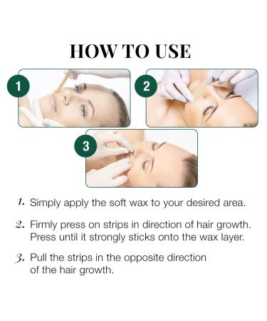 Small Facial Muslin Wax Strips - Pre-Cut 100 Count for Hair Removal - Buy Online on GoSupps.com