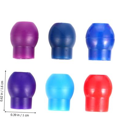 ULTECHNOVO 20 Pairs Silicone Earplugs & Eartips Replacement - Assorted Colors Large Size PVC - International Shipping Available - Buy Online on GoSupps.com