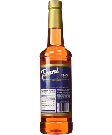 Torani Peach Syrup 750 mL - Buy Online on GoSupps.com