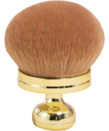 Loose Powder Brush - Blush Brush Powder Makeup Brush Nail Brush Face Brushes Makeup Setting Powder Brush with Mushroom Head for Setting Loose & Pressed Powder gold - Buy Online on GoSupps.com