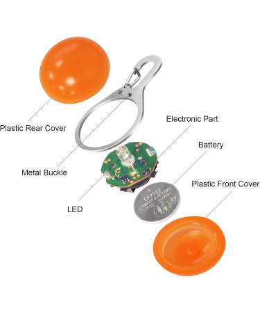 6 PCS LED Blinking Safety Lights for Dogs Cats & Kids - Bright Rechargeable Perfect for Pets & Cyclists - Buy Online on GoSupps.com