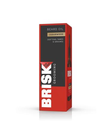 Brisk Cedar Wood Bears Oil 50ml - Premium Natural Fragrance for Men | International Shipping Available - Buy Online on GoSupps.com