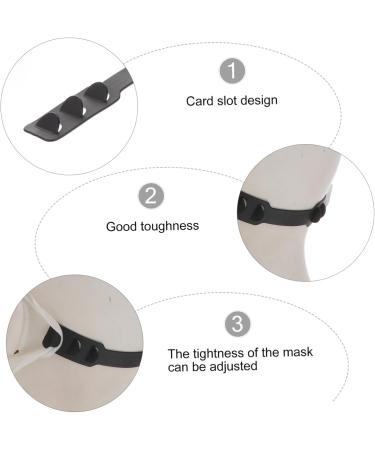 Buy Coolhiya 10 Pack Mask Clips | Ear Strap Extensions & Accessories for Face Masks - Comfortable Mask Adaptation Solutions - Buy Online on GoSupps.com