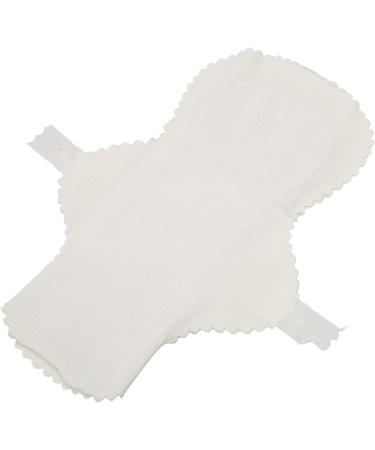 Reusable Breathable Cotton Feminine Pad - Skin-Friendly & Highly Absorbent (White) - Buy Online on GoSupps.com