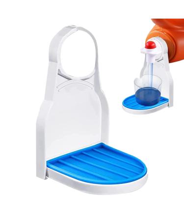 Laundry Detergent Dispenser Laundry Drip Cup Holder Fabric Softener Laundry Cup Holder Flexible Convenient Detergent Drip Catcher for Preventing Mess and Leakage and Laundry Soap Station