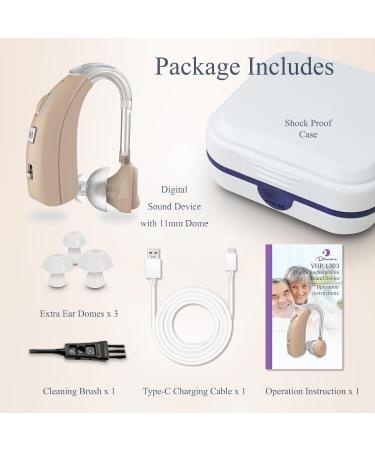 Delmicure Rechargeable Sound Device | Intelligent Noise Cancelling 1303BEIGE-SE | Buy Single Beige Internationally - Buy Online on GoSupps.com