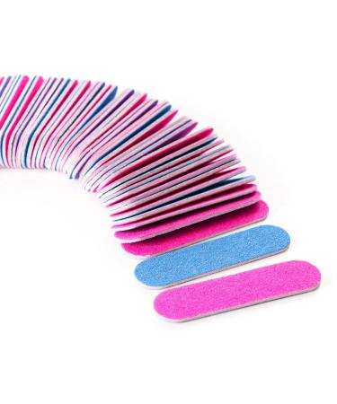 dijiusidy 100 Pieces Sandpaper Nail File Wear-Resistant Flexible Crystal Polishing File Reusable Cosmetic Pedicure Manicure for Women - Buy Online on GoSupps.com