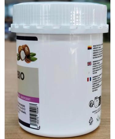 Nakobe Shea butter organic 250 g 100 pure and natural certified organic refined and coldpressed shea butter - Buy Online on GoSupps.com