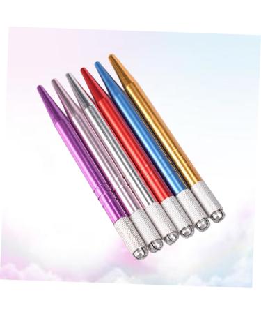 FRCOLOR Dimension 6pcs Eyebrow Pen Embroidered Eyebrow Pencil Microblade Microblading Pen Make up Hand Pen - Buy Online on GoSupps.com