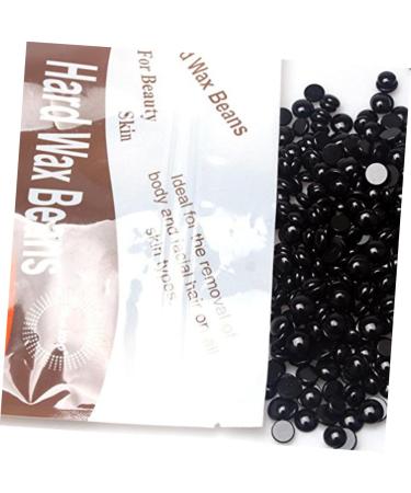 Dressoos Barber Hard Wax Beans for Sensitive Skin - Medium Black Pearl Depilatory Wax for Facial Hair Removal - Buy Online on GoSupps.com