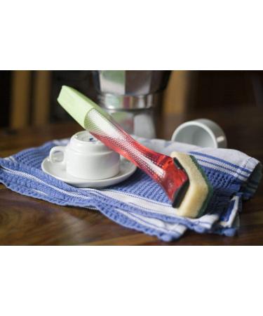 2 x The Dishmatic Washing Up Brush Plus Heavy Duty Sponge - Buy Online on GoSupps.com