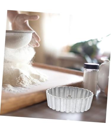 Mikinona Oil Pier Mold Food Snacks Griddle Tools Mini Wreath Waffle Maker Kitchen Accessories Dessert Buney 6.8X6.8X2CM Silver - Buy Online on GoSupps.com