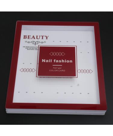 Nail Polish Display Book Nail Color Chart Plastic for Home for Nail Salon - Buy Online on GoSupps.com
