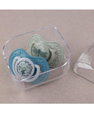 Difrax LOVI Dynamic Pacifier for 0-3 Months - Blue & Green | Best International Shipping - Buy Online on GoSupps.com