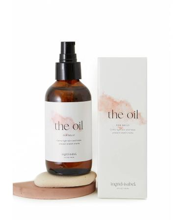 Ingrid & Isabel Organic Belly & Body Oil | Prevent Stretch Marks & Scars | Maternity Skincare 4 Fl Oz - International Shipping Available - Buy Online on GoSupps.com