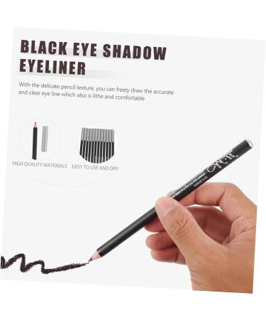 FOMIYES Eye Grooming Pens 12pcs Black Eyeliner 1 Eyebrow Pencil Black Highlighter Eyeliner Pen Beauty Supply Girl Accessories - Buy Online on GoSupps.com