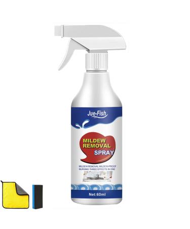 Jue Fish Mildew Removal Spray Jue Fish Spray Suitable for Walls Tiles Floors Sinks Bathtubs and Toilets (1pc)