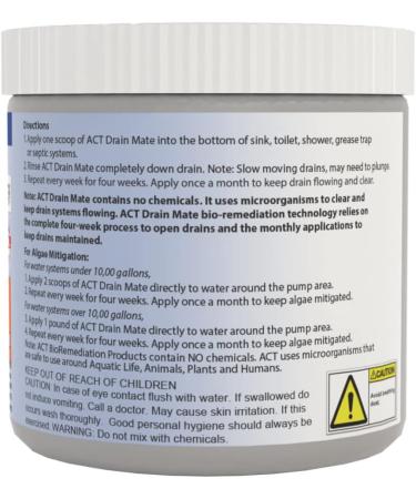 Buy ACT DRAIN MATE 12oz | Effective Drain Cleaner for Clogs | Fast Shipping Worldwide - Buy Online on GoSupps.com