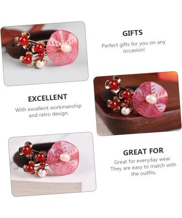 LALAFINA Hair Tie Retro Chinese Hair Ropes Scrunchie Holder Hair Decorations Ponytail Hair Ropes Hair Jewels for Women Chinese Decor Hair Bands Original Design Decorate - Buy Online on GoSupps.com