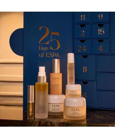 ESPA Wellness Advent Calendar | 25 Gifts Worth $874 | Luxury Beauty Spa Gift Set Includes Skincare Essential Oils Haircare Bath & Body Care Scrunchie & Candle - Buy Online on GoSupps.com