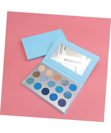 Angoily 15 Eyeshadow Palette Makeup Palette Woman Eyeshadow Compact Eye Shadow Miss Make up Kit Glitter 1 count (Pack of 1) Blue - Buy Online on GoSupps.com