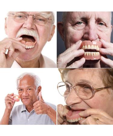 DIY Fake Teeth - Temporary Dentures for Top & Bottom Easy & Convenient Solutions for All Situations | International Shipping - Buy Online on GoSupps.com