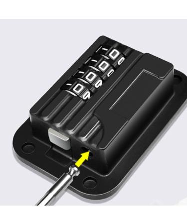 SANON 4pcs Window Locks Child Safety 4-Digit Cable Lock Adhesive Child Safety Lock for Cabinets Drawers Windows Window Restrictor - Buy Online on GoSupps.com