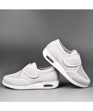 Diabetic Shoes for Women | Adjustable Edema House Shoes for Swollen Feet | Indoor & Outdoor Comfort | Size 9.5 Blue - Buy Online on GoSupps.com