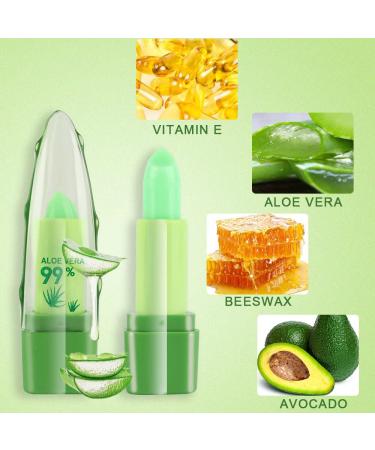 BINGBRUSH Aloe Vera Color Changing Lipstick Set - Long Lasting Lip Care for Women - Buy Online on GoSupps.com