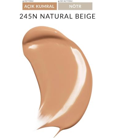  Avon AVON 3-in-1 Serum Base - Shade 245N (Natural Beige) - SPF 30 - Contains Active Illuminators Vitamin C Vitamin E & Antioxidants - Lightweight to Medium Modular Coverage - - Buy Online on GoSupps.com