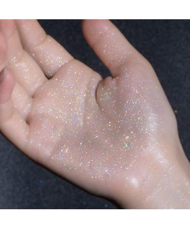 IBCCCNDC 60ml Glitter Spray for Hair and Body - Long Lasting Shimmer Silver Hairspray for Party - Buy Online on GoSupps.com