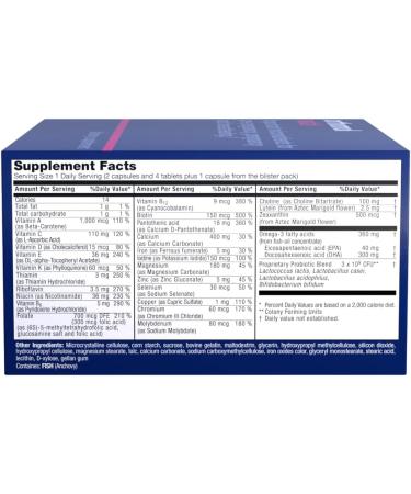 Orthomol Natal - Prenatal Supplement for Pre-Pregnancy Pregnancy & Breastfeeding | 30 Tablets & Capsules - Supports Maternal Health - Buy Online on GoSupps.com