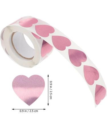 OSALADI 500pcs Tanning Stickers Small Heart Shaped Labels Red Heart Sticker Heart Label Stickers for Tanning Sticker Labels Sun Tan Heart Stickers Tanning Bed Hearts Seal Envelope Pvc Pink - Buy Online on GoSupps.com