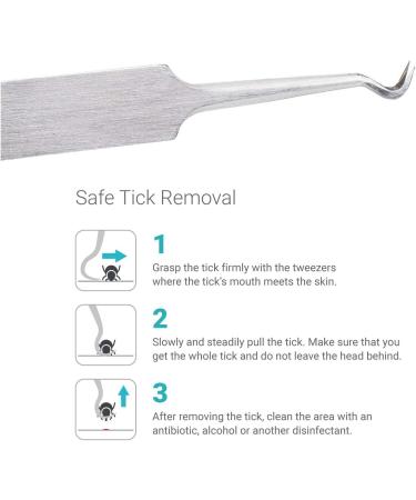 Lifesystems Large Tick Tweezers - Effective & Fast Tick Removal Tool - Buy Online on GoSupps.com