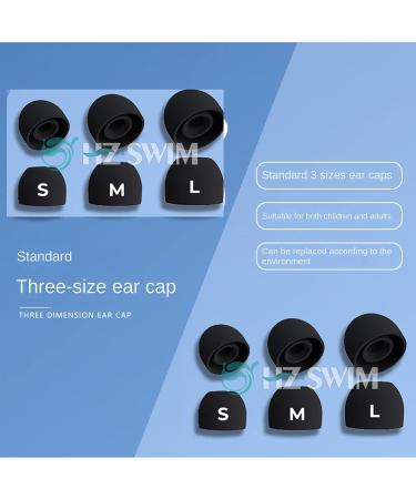 Sleep Soundly with Reusable Silicone Ear Plugs for Snoring and Noise Cancelling - 25dB Hearing Protection, 6 Ear Tips Included - Buy Online on GoSupps.com