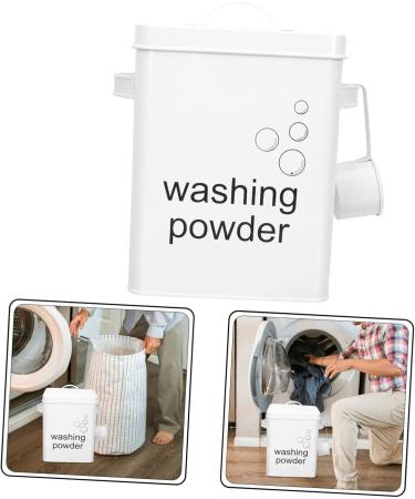 Healeved Washing Storage Bucket Toilet Lid Covers Laundry Bin Snack Containers Dispenser Wrought Iron - Buy Online on GoSupps.com