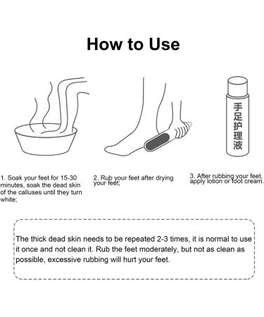 Foot Care Tools Portable Foot File Scrubber Brush for Home for Manicure Shop - Buy Online on GoSupps.com
