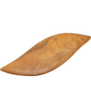 Verdant Touch Gua Sha Massage Tool - Fragrant Wooden Meridian Shaber for Face & Body | Enhance Your Wellness Routine - Buy Online on GoSupps.com