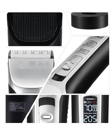Fading Culture 2.0 Cordless High-Performance Professional Barber Hair Cutting Kit With Led Display Specialized In American Oily Hairstyle Mens Hair Clippers. (White) - Buy Online on GoSupps.com