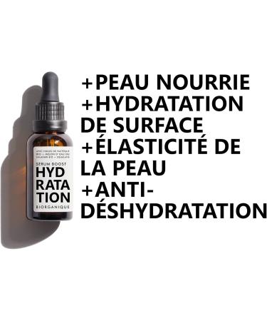 BOOST HYDRATION Face Serum | 100% natural | With Organic Kalahari Watermelon Oils + Organic Jojoba + Pomegranate Flower Extract | Protects/repairs the hydrolipidic film + Nourishes the skin. 30ml - Buy Online on GoSupps.com